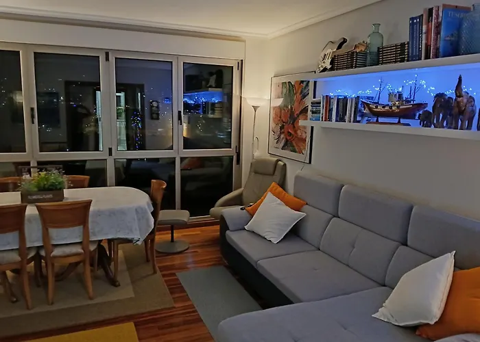 Apto. Llamas S20 Santander, Garaje Y Wifi * סנטנדר